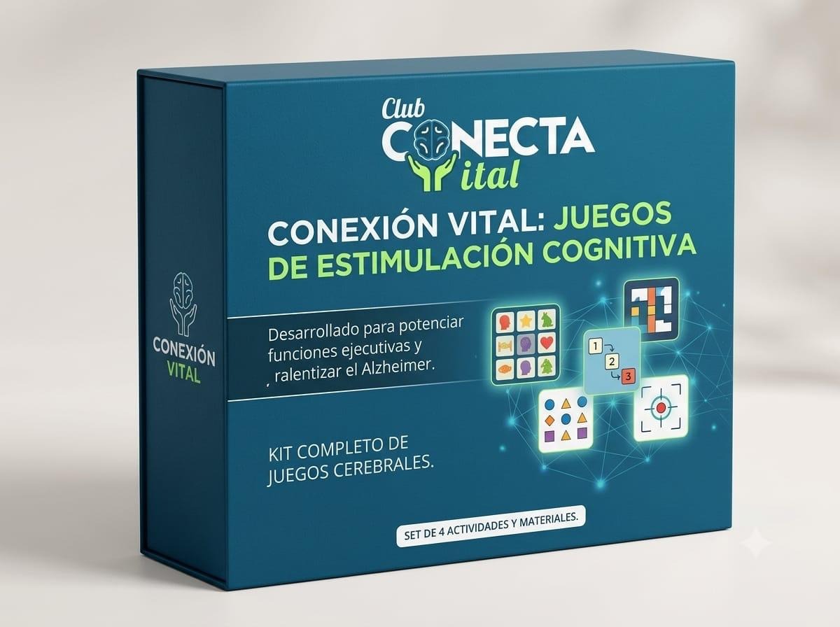Kit Conexión Vital de juegos de estimulación cognitiva